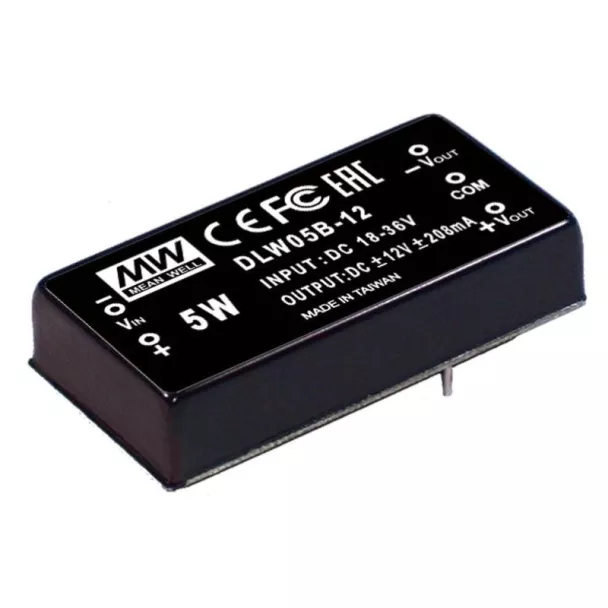Amazon.com: MEAN WELL SCW12A-05 5V 480~2400mA 12W DC-DC